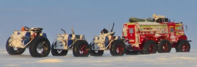 Старт Морской Ледовой Автомобильной Экспедиции-2013